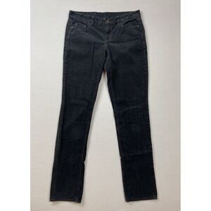 J.CREW Corduroy Pants Women's Sz 27R City Fit Gray Skinny Leg Vintage Matchstick